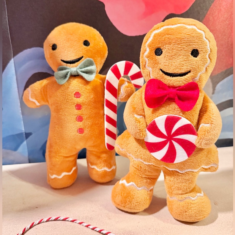 Gingerbread Nutcrackers, Plush Nutcrackers & Tin Sign